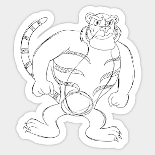 Tiger Sticker